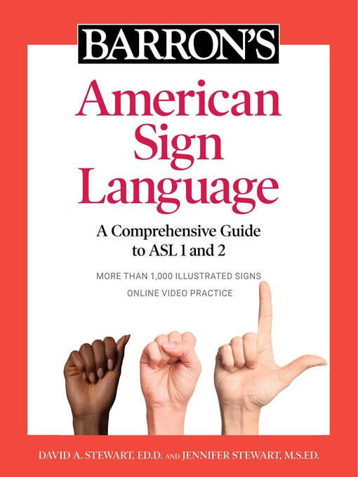 Title details for Barron's American Sign Language by David A. Stewart - Wait list